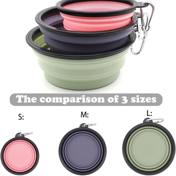 Collapsible pet bowls - Picture 5 of 8